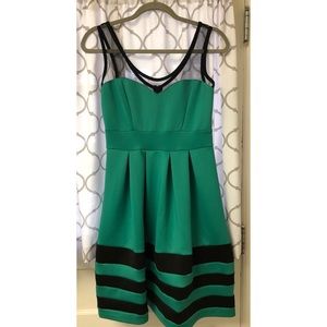 Toi et Moi Fit and Flare Skater Dress, NWOT